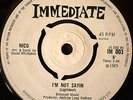 NICO - I'm Not Sayin - Orig UK 7