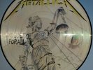 METALLICA ..AND JUSTICE FOR ALL 180 GRAM PICTURE DISC VINYL LP RECORD VERSION 2