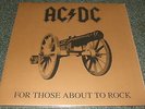 AC/DC-FOR THOSE ABOUT TO ROCK WE SALUTE YOU-2003 180g VINYL RMST LP-NEW & SEALED