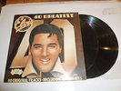 ELVIS PRESLEY - 40 Greatest Hits - 1975 UK 40-track double vinyl LP