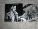 RARE PICTURE DISC JOHNNY HALLYDAY  LIVE  PRISON DE BOCHUZ