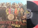 BEATLES SGT PEPPER PMC 7027 COMPLETE WITH FOOL + CUT-OUT YELLOW BLACK MONO RARE
