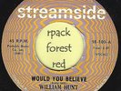 WILLIAM HUNT - Would You Believe - STREAMSIDE - Northern Soul   7