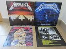 METALLICA - Mater Of Puppets 7 Tracks / Ride The Lightning  2 Vinyl LP