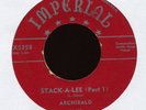 ARCHIBALD Stack-A-Lee on Imperial NOLA R&B 45 Hear