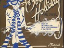 JOE HOLIDAY Blows on Federal FEP-256 Jazz 45 EP With Cover Hear