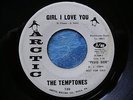 RARE NORTHERN SOUL 45 THE TEMPTONES - GIRL I LOVE YOU /GOOD BYE promo ARCTIC org