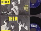 THEM - GLORIA - BABY PLEASE DON'T GO - BELGIUM 1964 - BEAT GARAGE