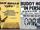 BUDDY HOLLY 2LP'S - VOL 1 LIVE - VOL 2  IN PERSON -RARE  CRICKET RECORDS MINT