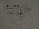 Rare Private Pressing SF8453031 Bach/Kessler 'Violoncelle Solo 3 & 6' NM+ Swiss