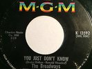 NORTHERN SOUL 45/ THE BROADWAYS 