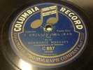 A. YGARAVIDEZ / HERMANOS MARGARY (CUATRO Y GUIRO) CANCION DEL CIELO  (B-2) 78RPM