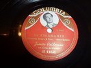 JUANITO VALDERRAMA EL EMIGRANTE PICTURE LABEL 78 RPM MINT