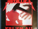 Thrash Speed Metal Vinyl LP Metallica Kill Em All 1983 black red label Elektra