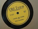 RUTH McFADDEN School Boy/ United We Stand DOO WOP 78 rpm OLD TOWN 1030