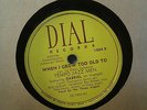 TEMPO JAZZ MEN When I Grow Too Old To/ Moose The Mooche JAZZ 78 rpm DIAL 1004
