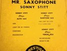 Sonny Stitt Mr. Saxophone Prestige PRLP 111