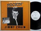 JIMMY CRAIN Rockin with WHITE LABEL LP rockabilly 33RPM shig a shag