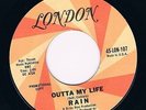 RAIN outta my life (i can only give you) / e.s.p. HEAR VG+/++ 60s GARAGE psych