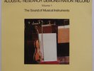 ACOUSTIC RESEARCH AR SPEAKERS: Demonstration Record VINYL LP Audiophile NM-