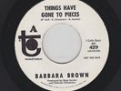 Barbara Brown - Things Have Gone To Pieces / There's A Look On Your Face (Soul