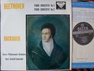 BACKHAUS BEETHOVEN PIANO CONCERTO 1&2 DECCA SXL 2178 WB M-