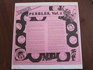 Pebbles #1 Original Paste On cover lp Squires Outcasts Kim Fowley Wig Ju Ju's