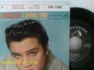 ELVIS PRESLEY  Loving You Vol. One EP with Sleeve