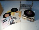 45 RPM records disco rock record holder vintage old classic antique