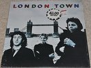 WINGS London Town BARELY PLAYED N/M VISUAL LP, UNMOUNTED HUGE POSTER + INNER.