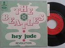 45T BEATLES  ODEON - EMI  Hey Jude  FO 127 Type 1 ( Languette )