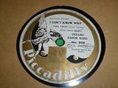 CUNARD DANCE BAND ELSIE CARLISLE I don't know why 78 PICCADILLY 888