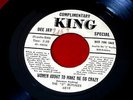 5'' ROYALES WOMEN ABOUT TO MAKE ME GO CRAZY RARE PROMO VG TITTYSHAKER  R&B 45
