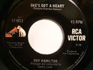 Soul 45 - Roy Hamilton - She’s got a heart - Mint-