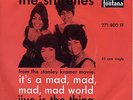 SHIRELLES - It's a mad,mad,mad world/Jive is the thing Rare '63 HOLLAND 7