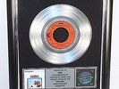 ABBA, Chiquitita, Platin Record, platin Schallplatte, Award, gold