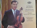 Nathan Milstein   Mendelssohn/Bruch Concertos   US LP Original Capitol Stereo