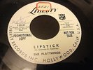 THE PLAYTHINGS - LIPSTICK / SITTIN - RARE R&B POPCORN 45 ON LIBERTY NM WLP PROMO