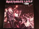IRON MAIDEN - LIVE + ONE JAPAN LP VERY RARE