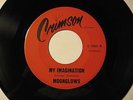 R&B 45 MOONGLOWS   MY IMAGINATION / GEE   CRIMSON   MINT RARE VOCAL SPARKLER