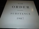 NEW ORDER SUBSTANCE 1987 UK FACTORY DOUBLE LP FACT 200 EMBOSSED SLEEVE EX/EX