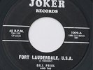BILL FRIEL: FORT LAUDERDALE, U.S.A. / JOHNNY - KILLER INSTRUMENTAL - JOKER 1009
