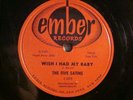 78 EMBER 1019 -FIVE SATINS - TO THE AISLE /WISH I HAD MY BABY - DOO WOP