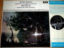  Rostropovich Britten VERY RARE 1ED LP DECCA SXL WIDE MINT Sonata Cello Schuber