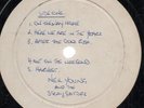 Neil Young & The Stray Gators white label LP