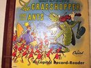 Walt Disney's The Grasshopper and the Ants 78RPM Record and Book