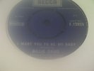 I WANT YOU TO BE MY BABY - BILLIE DAVIS  BRIT ORIG EX COND