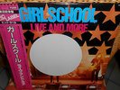 LP  GIRLSCHOOL - LIVE AND MORE   