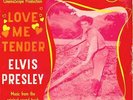 ELVIS PRESLEY • LOVE ME TENDER •  1956 BELGIUM EP RCA 4500   BLUE LABEL
