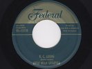 '52 Classic R&B Shouter/Blues LITTLE WILLIE LITTLEFIELD K.C. Loving M- HEAR BOTH